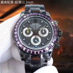 ROLEX Daytona 40*12.3MM 904L Steel 7750 Movement Top Grade Black Watch